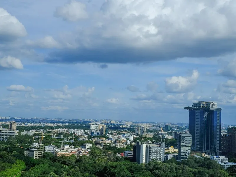 Le panorama de Bangalore