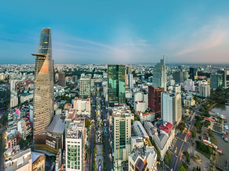 Le panorama de Hô Chi Minh-Ville