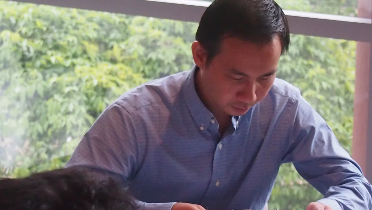 Un participant d’IDC qui travaille sur son propre pipeline