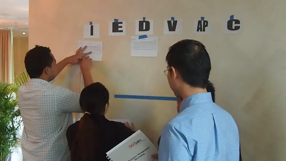 Atelier IDC à Singapour, en cours